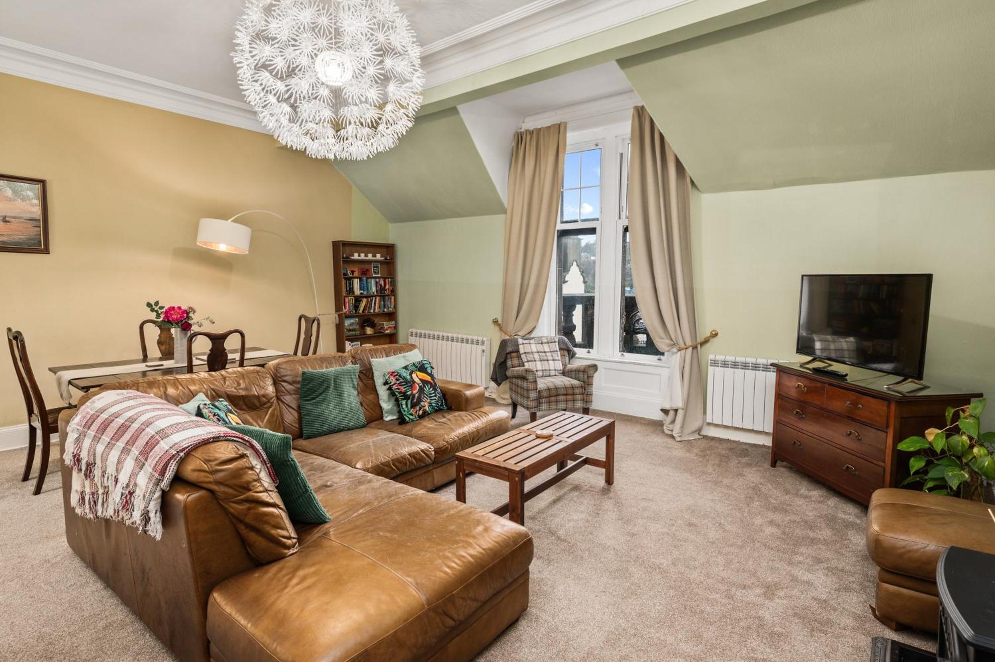Panoramic Sea Views - Stunning 3Bd Apt & Balcony Oban Eksteriør bilde