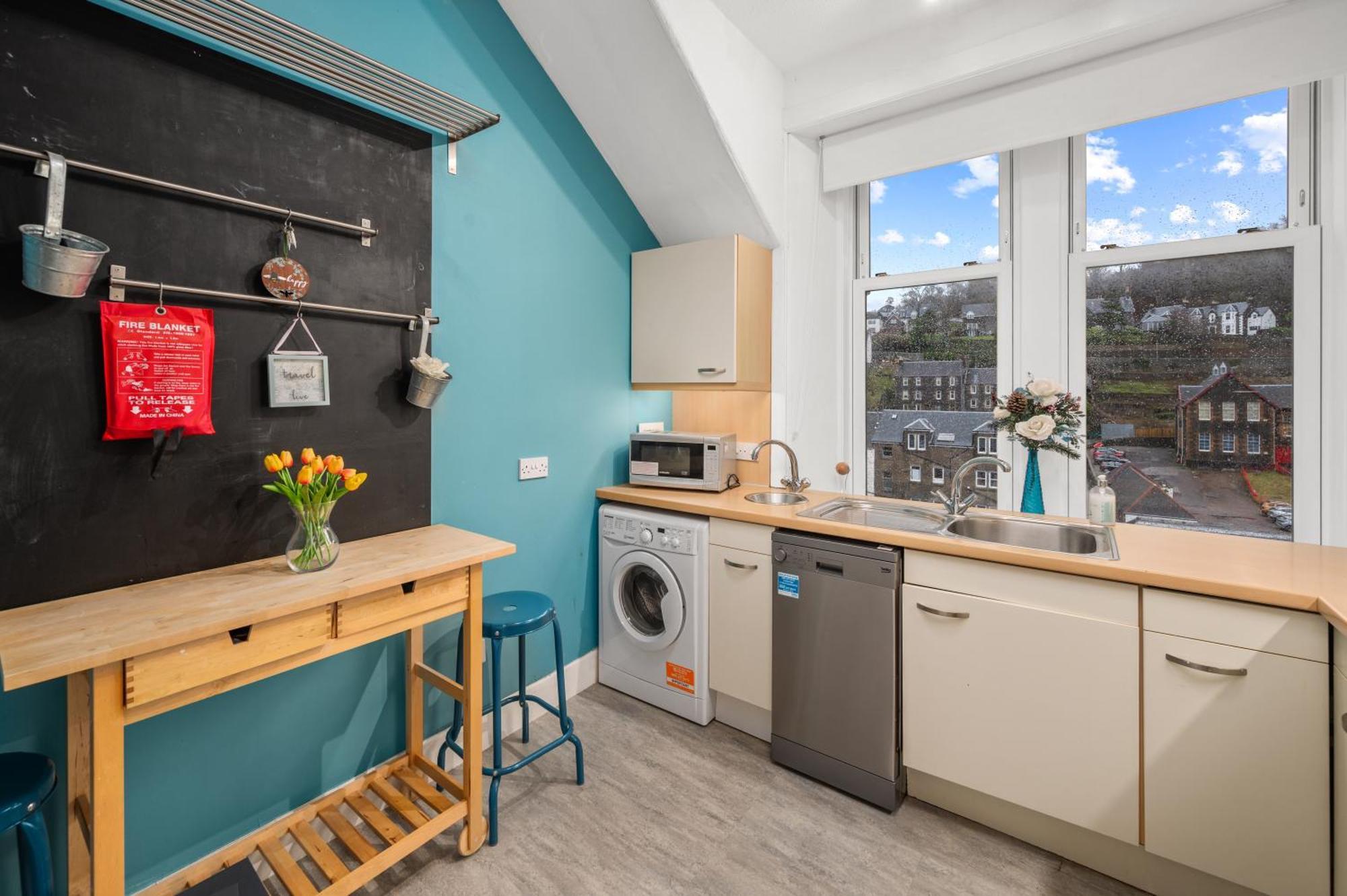 Panoramic Sea Views - Stunning 3Bd Apt & Balcony Oban Eksteriør bilde